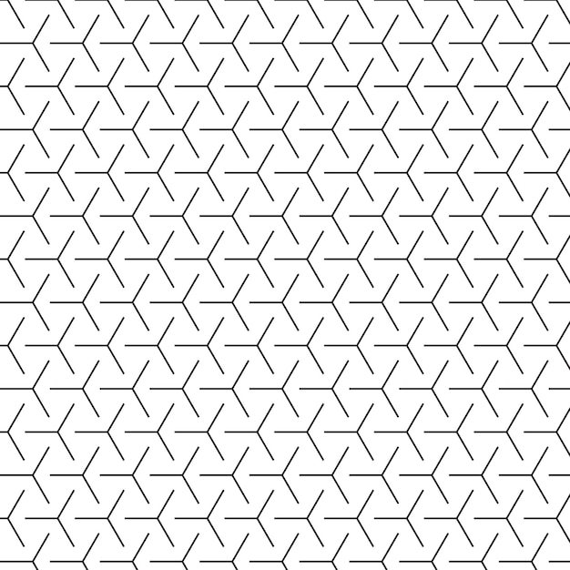 Geometric Textile Pattern Vector Illustration