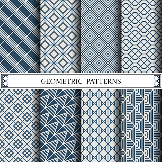 geometric vector pattern