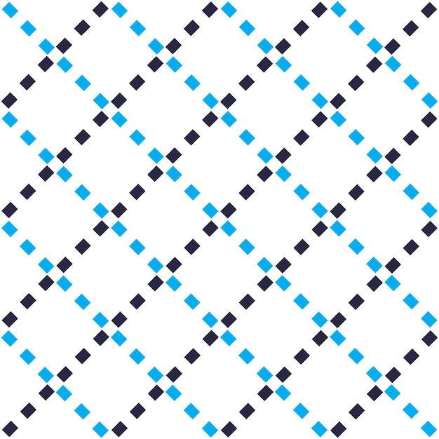 Geometric vector seamless pattern with crossed dashed lines, abstract background. Simple minimalistic design.