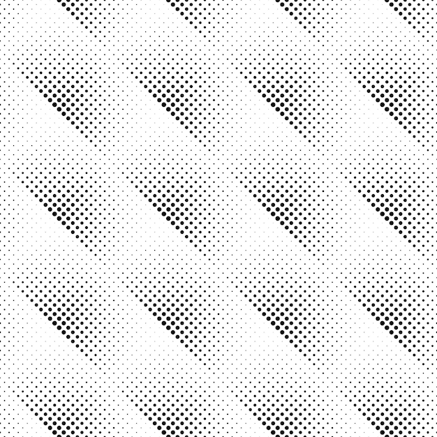 Geometrical black and white dot pattern background design