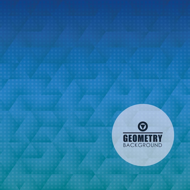 geometry background concept with icon design