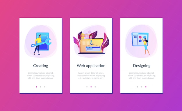 Giao diện ứng dụng phát triển WEB