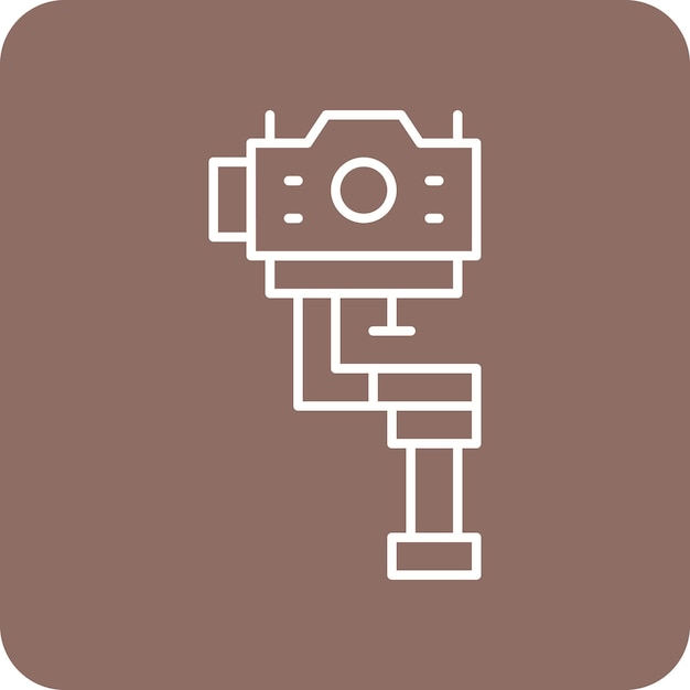 Gimbal vector icon Can be used for Photography iconset