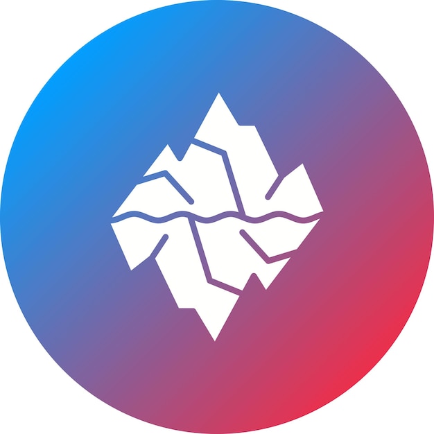 Glaciers icon vector image Can be used for In The Wild