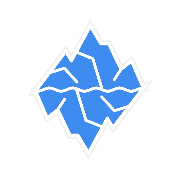 Glaciers icon vector image Can be used for In The Wild