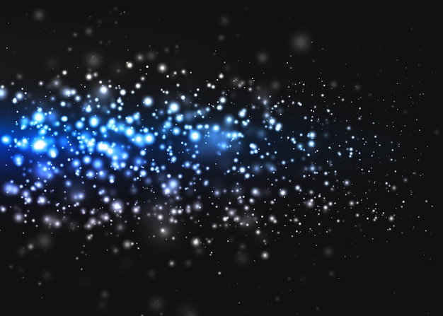Glitter lights effects background