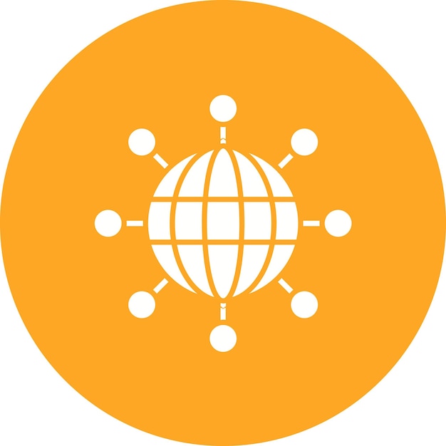 Global Infrastructure Vector Illustration Style