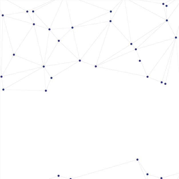 Global network connection background for banner design Abstract line background with connecting dots and lines Network Connecting dot polygon Social network communication Internet technology