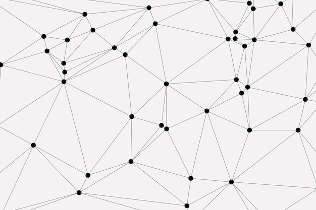 Global network connection background for banner design Abstract line background with connecting dots and lines Network Connecting dot polygon Social network communication Internet technology