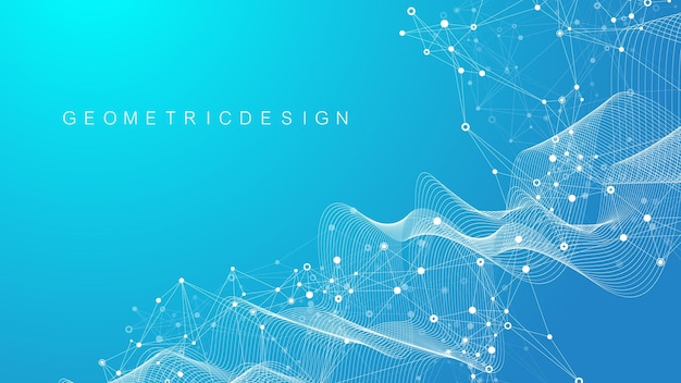 global network connection banner design template social network communication