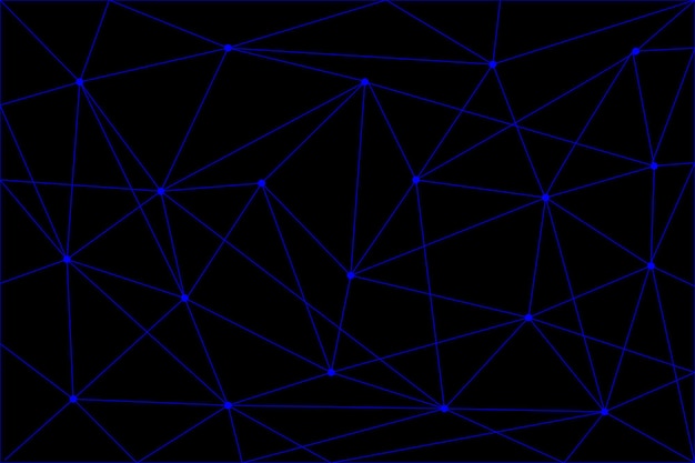 Global network connections with points and lines