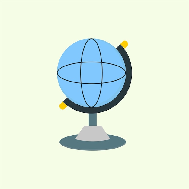 Globe icon icon related to design elements suitable for web site app user interfaceselement printable etc flat icon style simple vector design editable
