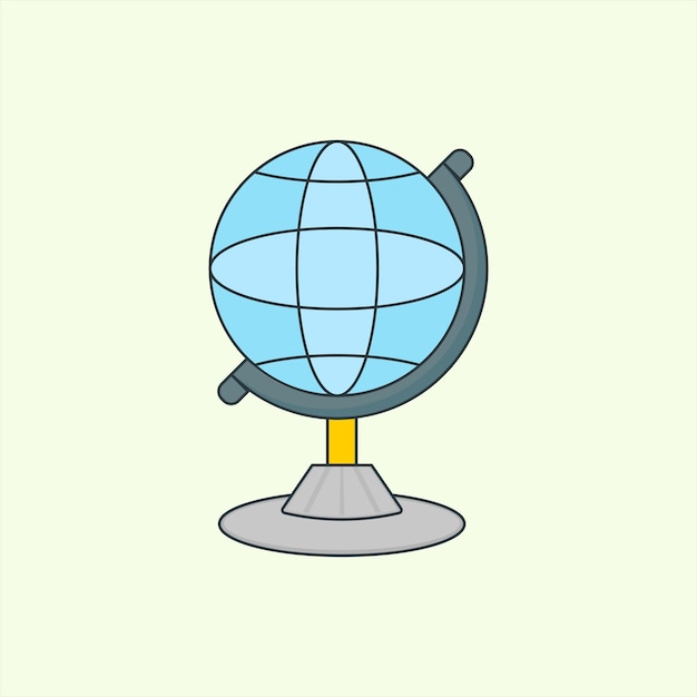 Globe icon icon related to design elements suitable for web site app user interfaceselement printable etc flat icon style simple vector design editable