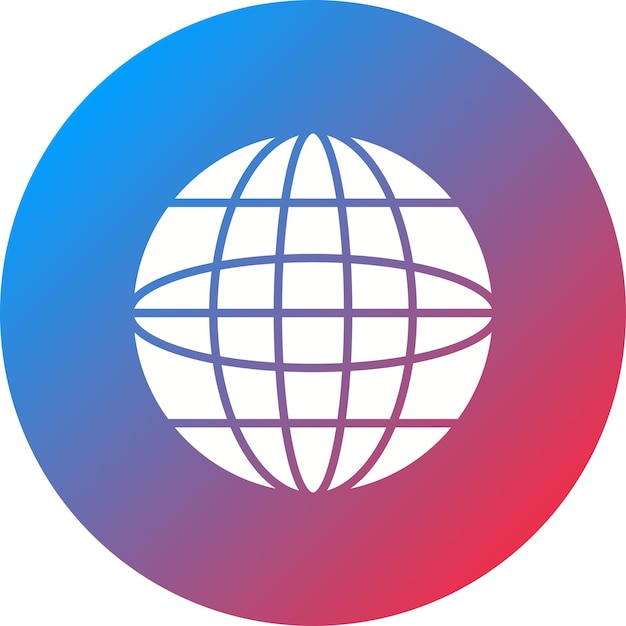 globe icon vector image can be used for news and media