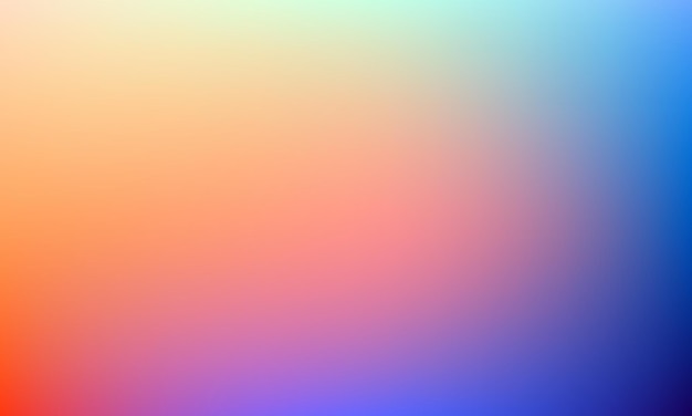 glowing red blue and orange gradient background