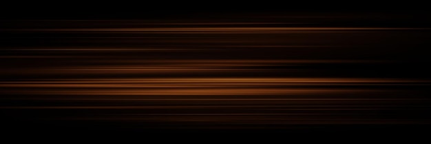 Glowing stripes Beautiful flashes of light on a dark background