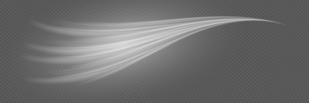 glowing white speed lines abstract motion line wave and light trail effect