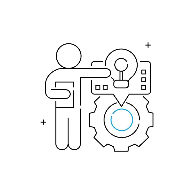 goal driven task vector icon design accomplishment task tracking strategic planning