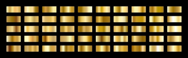 gold gradient gold vector gold metal gold palette gold color