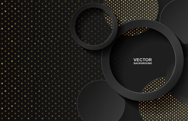 gold overlap background