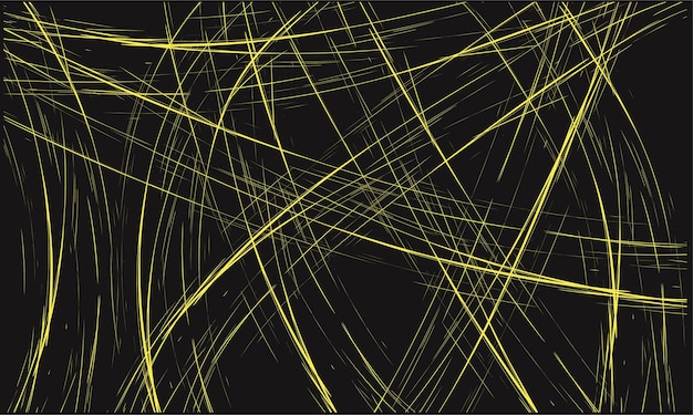Golden Abstract Lines