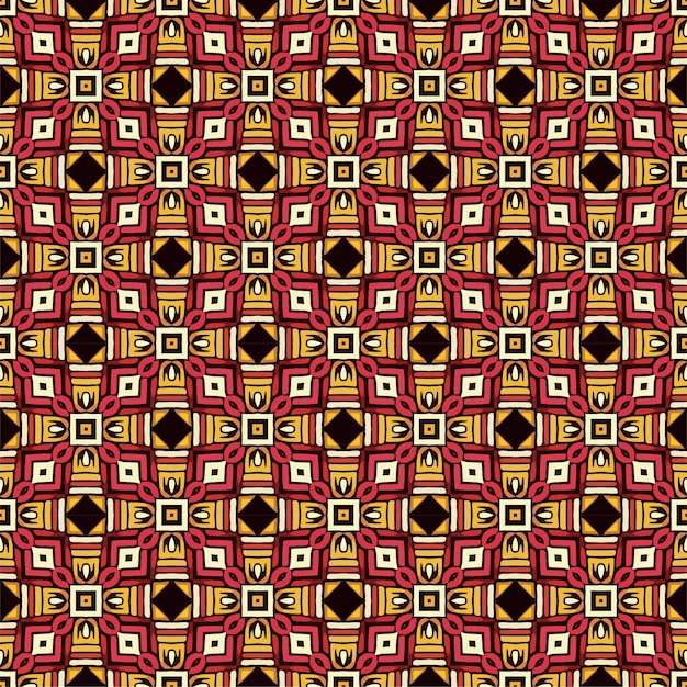 Golden abstract seamless pattern colorful background