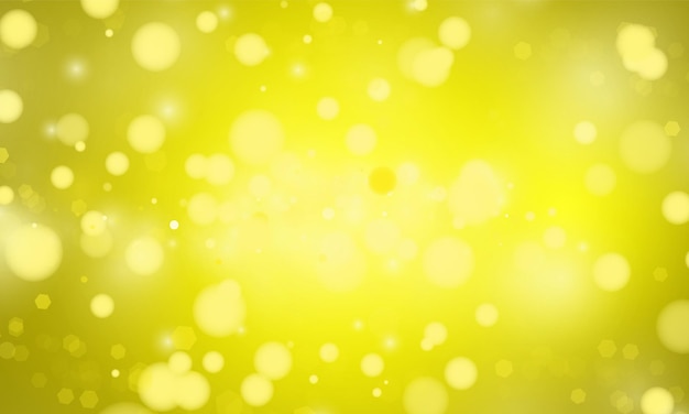 golden color background bokeh light for vector magic holiday happy new year poster design