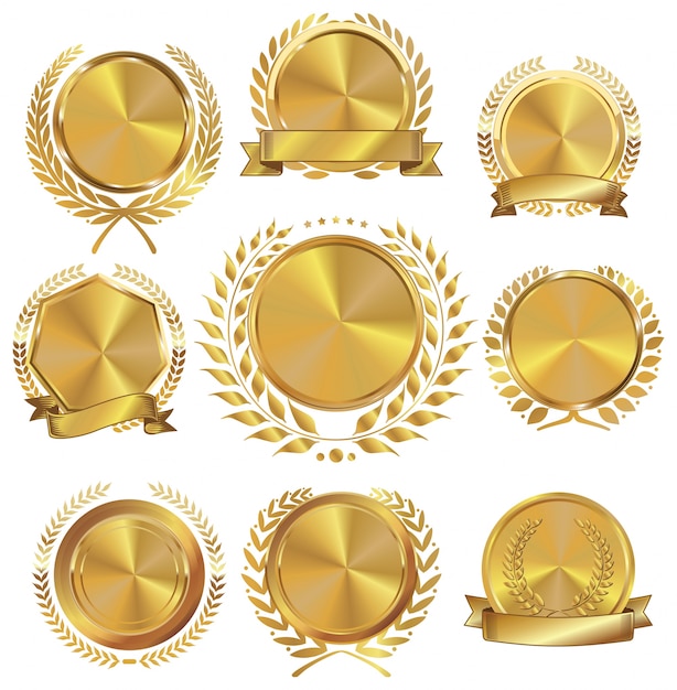 Golden medallion 