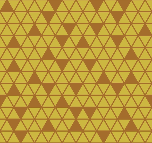 Golden seamless geometric pattern Abstract grid illustration