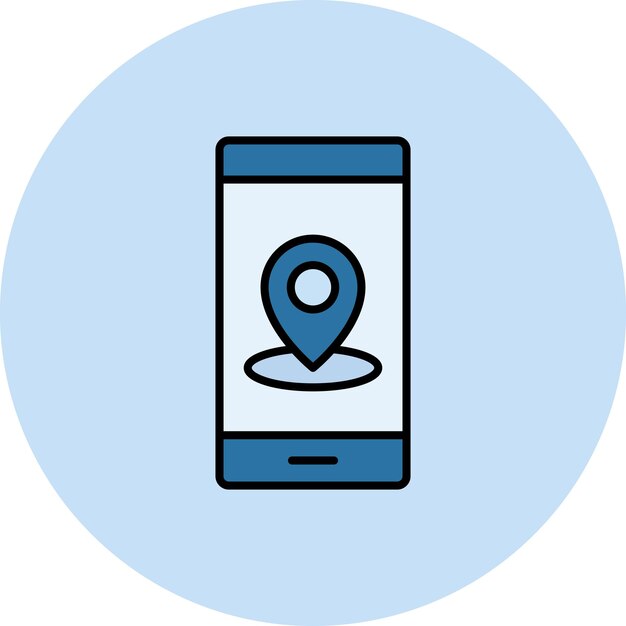 GPS Flat Illustration