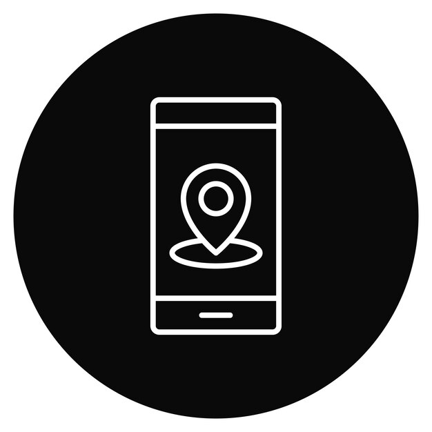 GPS icon vector image Can be used for Coding and Development