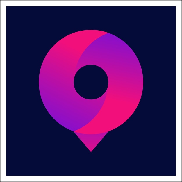 GPS Icon Vector Map icon with vector Periscope map pointer icon map pointer icon illustration
