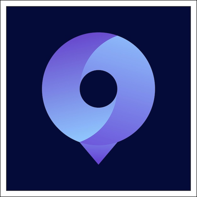 GPS Icon Vector Map icon with vector Periscope map pointer icon map pointer icon illustration