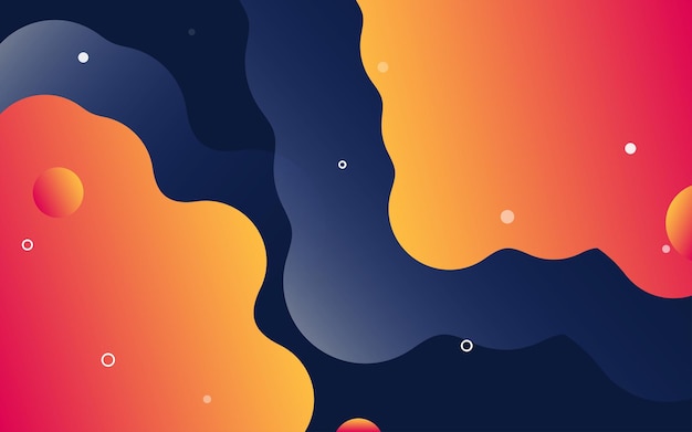 gradient abstract background flowing liquid shapes