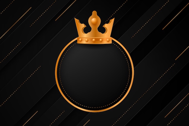 Gradient crown background