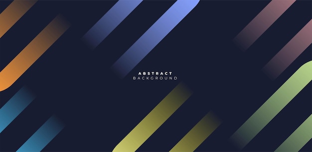 Gradient Flowing Stock Line Waving Particle Geometric Abstract Background Modern Futuristic Rectangle Wavy Lines Pattern Background Concept For Science Music Cover Website Header Banner