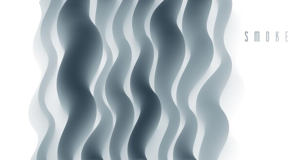 Gradient fluid vector abstract shape, 3D color abstract background in modern trendy style, dynamic design element in motion.