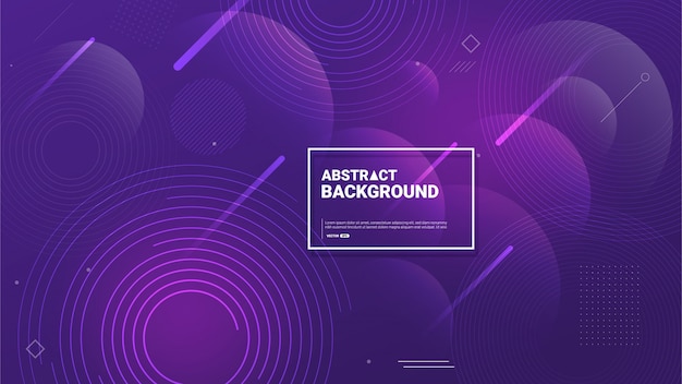 gradient geometric shapes background