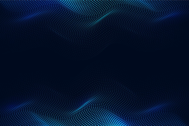 Gradient particle wave background