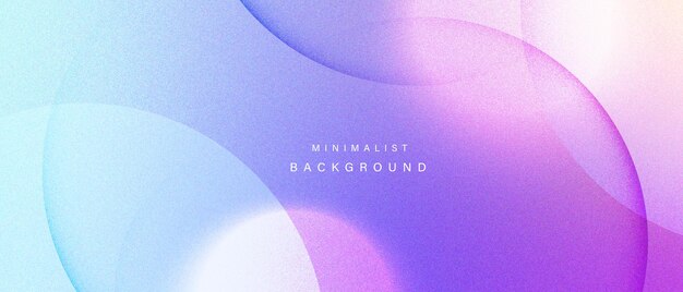 gradient pastel abstract background with circular shapes
