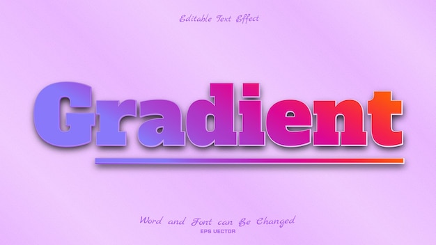 gradient text effect with gradient color