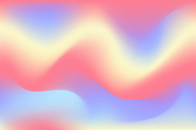 Gradient trendy background illustration