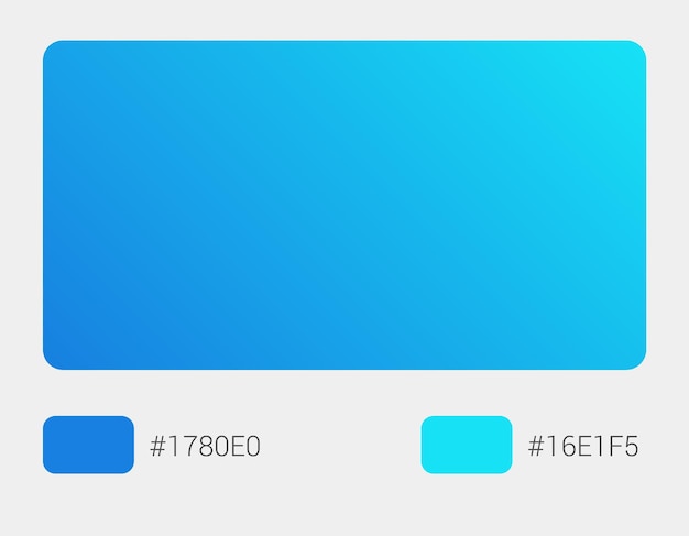 Gradient with color codes Abstract background with gradient color Gradient background
