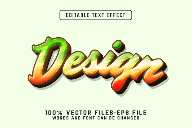 graffiti style text effect editable modern lettering typography font style