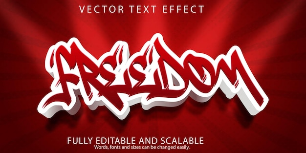 grafitty 01 editable text