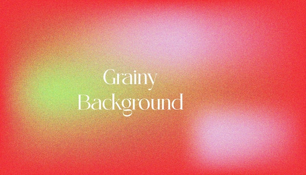 Grainy colorful gradient background design