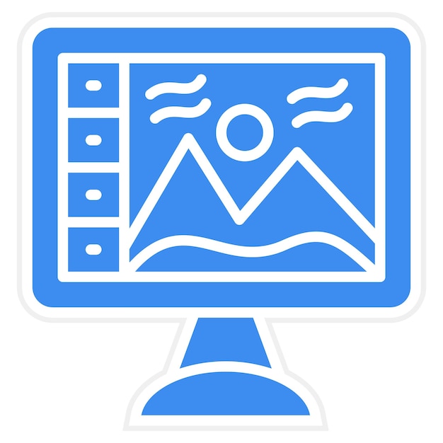 Graphic Design Icon Style