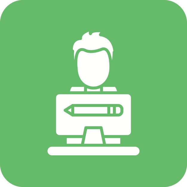 Graphic Designer icon vector image Can be used for Computer Programming
