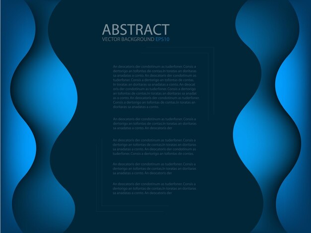 graphic vector curve line overlap background for text and message design