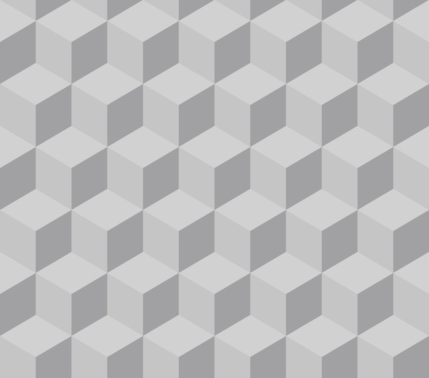 Gray square seamless pattern Pattern included in swatch